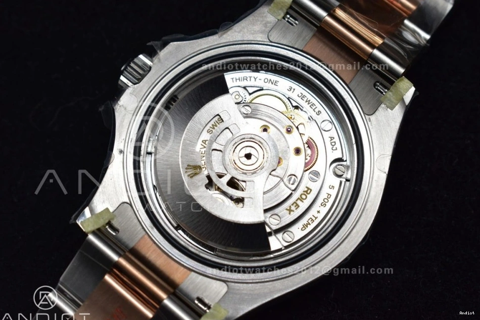 Black Edition Best Plated On Steel Clean Dial Rose 904L 1:1 126621 Bracelet SS Gold VR3235 Yacht-Master 0423